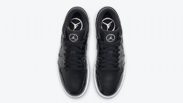 Nike Air Jordan 1 Low Tops All-star Sko Dame Svarte