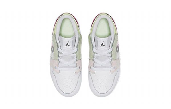 Nike Air Jordan 1 Low Tops Alt Ps Retro Basketball Shoes Barn Hvite