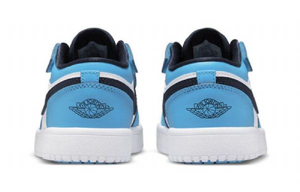 Nike Air Jordan 1 Low Tops Alt Ps Retro Basketball Shoes Herre Blå Hvite