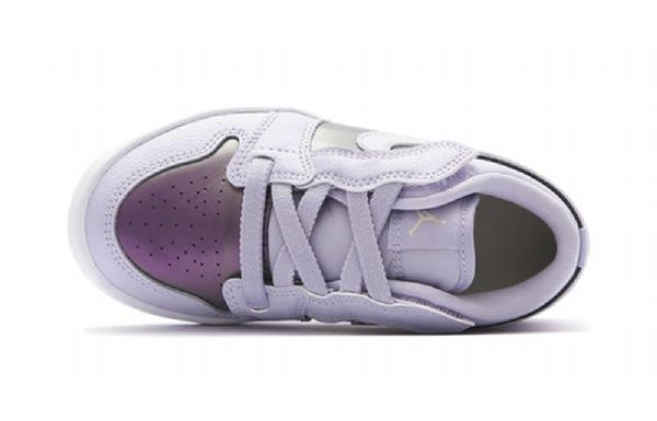 Nike Air Jordan 1 Low Tops Alt Purple Bp Retro Basketball Shoes Dame Lilla