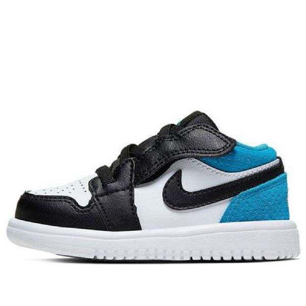 Nike Air Jordan 1 Low Tops Alt Td Retro Basketball Shoes Barn Blå