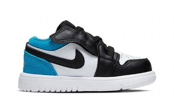 Nike Air Jordan 1 Low Tops Alt Td Retro Basketball Shoes Barn Blå