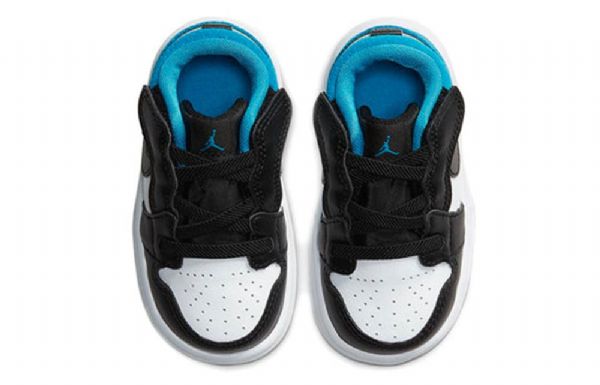 Nike Air Jordan 1 Low Tops Alt Td Retro Basketball Shoes Barn Blå