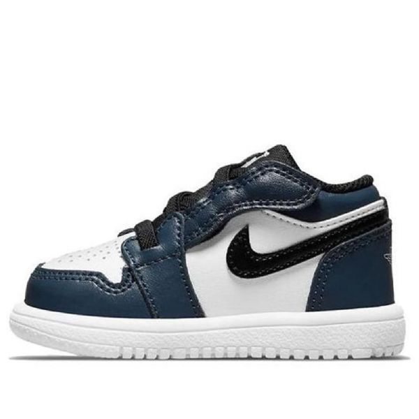 Nike Air Jordan 1 Low Tops Alt Td Retro Basketball Shoes Barn Marineblå
