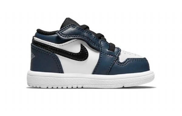 Nike Air Jordan 1 Low Tops Alt Td Retro Basketball Shoes Barn Marineblå