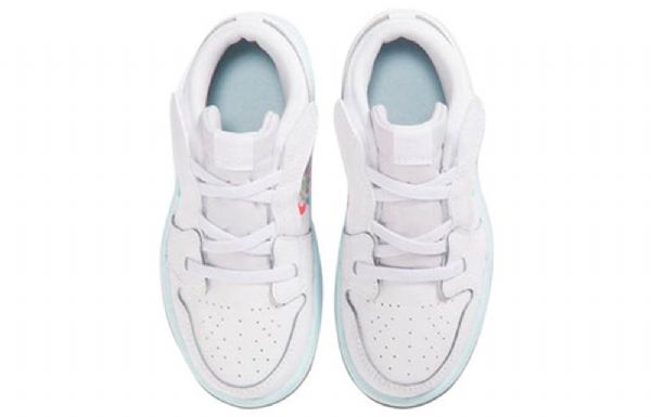 Nike Air Jordan 1 Low Tops Alt Td Sko Barn Hvite