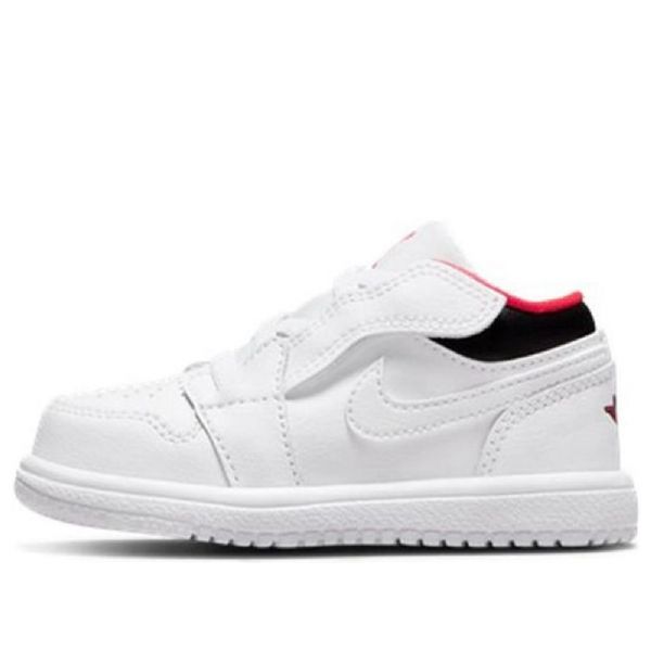 Nike Air Jordan 1 Low Tops Alt Td Sko Barn Hvite