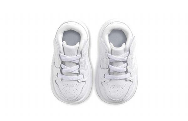 Nike Air Jordan 1 Low Tops Alt Td Sko Barn Hvite