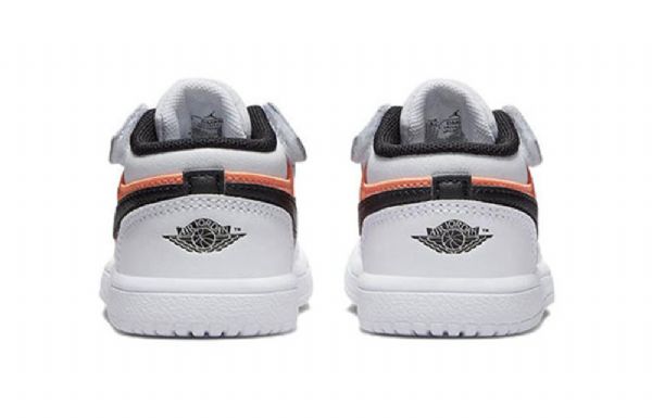 Nike Air Jordan 1 Low Tops Alt Td Sko Barn Lyse Korall