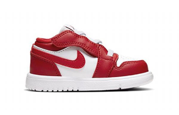 Nike Air Jordan 1 Low Tops Alt Td Sko Barn Rød