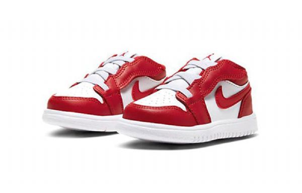 Nike Air Jordan 1 Low Tops Alt Td Sko Barn Rød