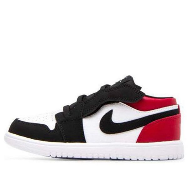 Nike Air Jordan 1 Low Tops Alt Td Sko Barn Svarte