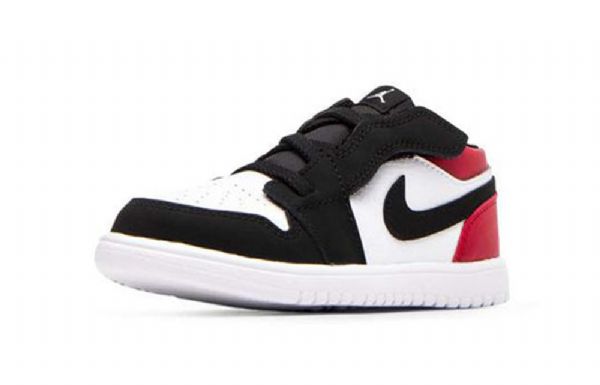 Nike Air Jordan 1 Low Tops Alt Td Sko Barn Svarte