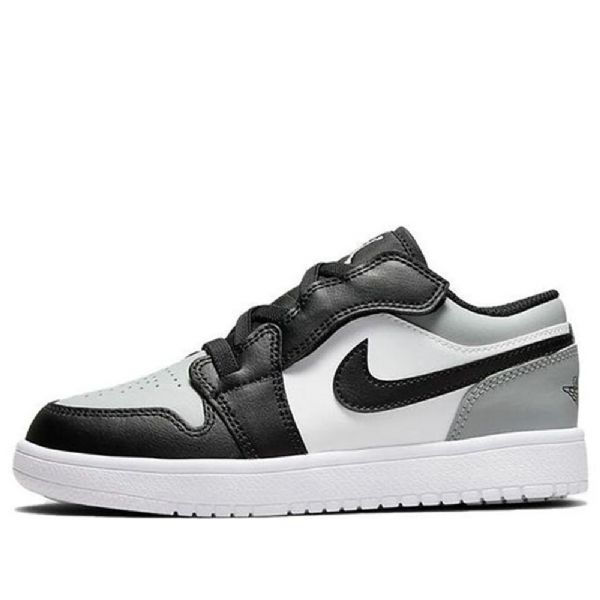 Nike Air Jordan 1 Low Tops Alt Low Tops-top Retro Basketball Shoes Herre Svarte Grå