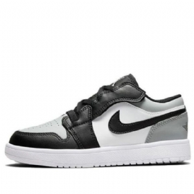Nike Air Jordan 1 Low Tops Alt Low Tops-top Retro Basketball Shoes Herre Svarte Grå
