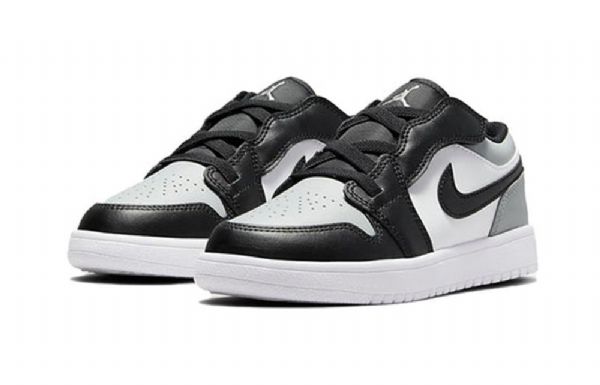 Nike Air Jordan 1 Low Tops Alt Low Tops-top Retro Basketball Shoes Herre Svarte Grå