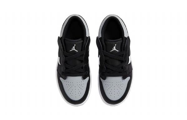 Nike Air Jordan 1 Low Tops Alt Low Tops-top Retro Basketball Shoes Herre Svarte Grå