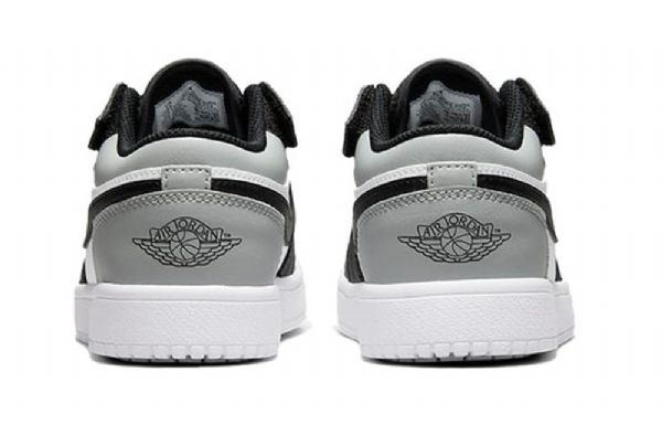 Nike Air Jordan 1 Low Tops Alt Low Tops-top Retro Basketball Shoes Herre Svarte Grå