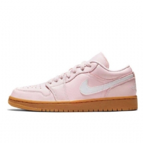 Nike Air Jordan 1 Low Tops Arctic Sko Dame Rosa