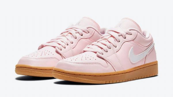 Nike Air Jordan 1 Low Tops Arctic Sko Dame Rosa