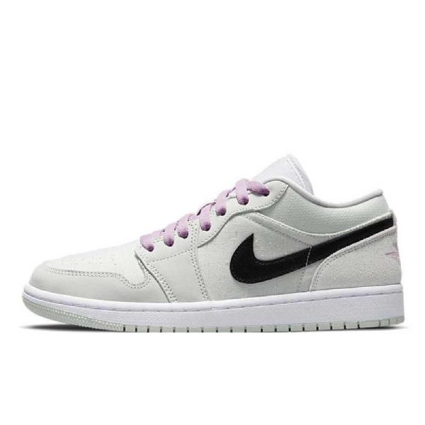 Nike Air Jordan 1 Low Tops Barely Sko Dame Grønn Rosa