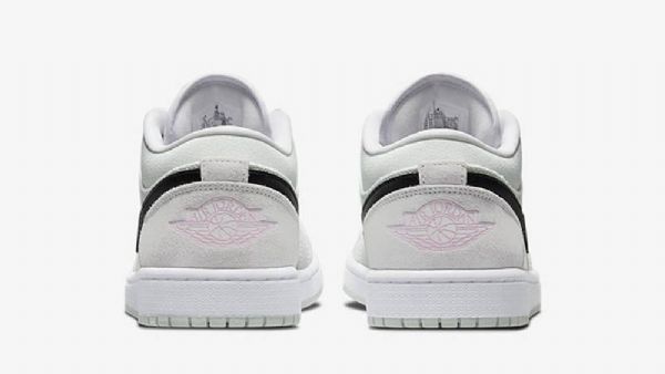 Nike Air Jordan 1 Low Tops Barely Sko Dame Grønn Rosa