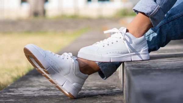 Nike Air Jordan 1 Low Tops Centre Court Sko Herre Hvite