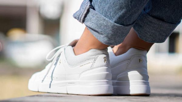 Nike Air Jordan 1 Low Tops Centre Court Sko Herre Hvite