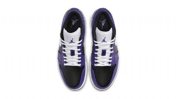 Nike Air Jordan 1 Low Tops Court Sko Dame Lilla
