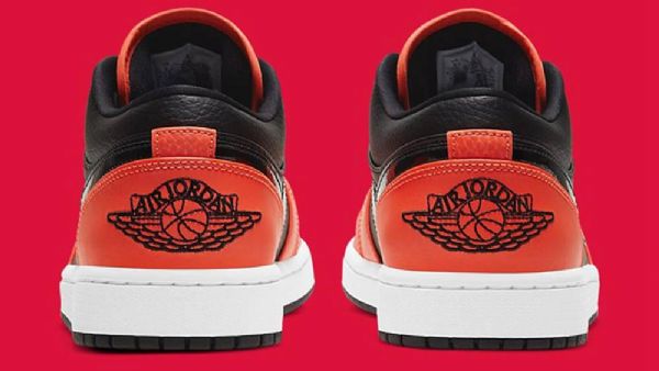 Nike Air Jordan 1 Low Tops Crimson Sko Herre Oransje