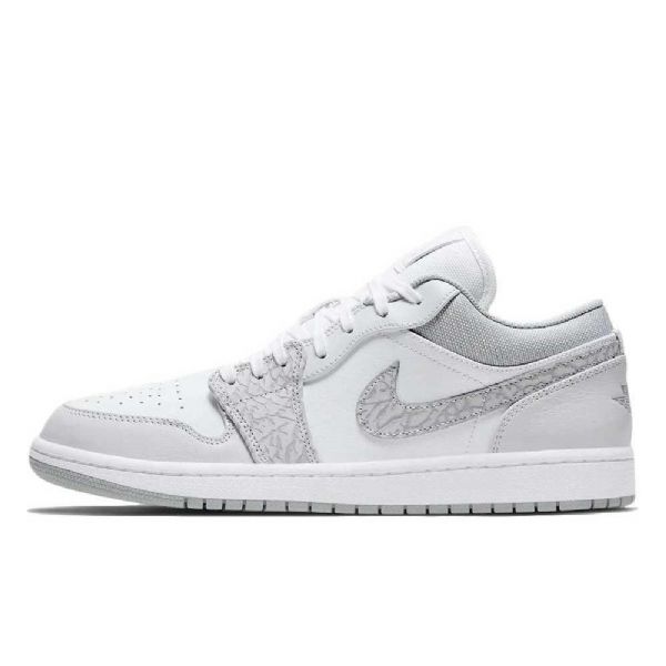 Nike Air Jordan 1 Low Tops Elephant Print Berlin Sko Dame Grå
