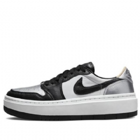 Nike Air Jordan 1 Low Tops Elevate Se Retro Basketball Shoes Dame Sølv