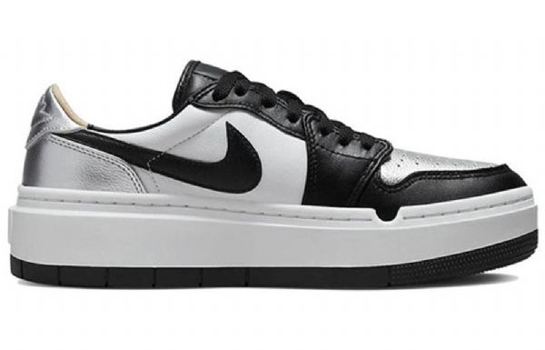 Nike Air Jordan 1 Low Tops Elevate Se Retro Basketball Shoes Dame Sølv