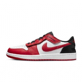 Nike Air Jordan 1 Low Tops Flyease Sko Dame Rød Svarte