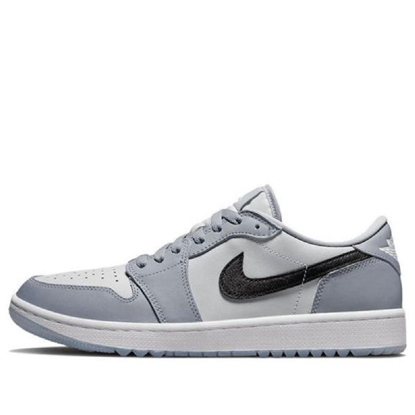 Nike Air Jordan 1 Low Tops Golf Atletiske Sko Herre Grå