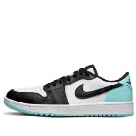 Nike Air Jordan 1 Low Tops Golf Copa Atletiske Sko Herre Svarte Blå
