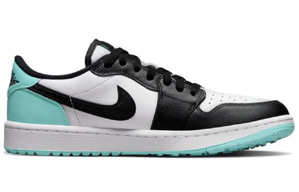 Nike Air Jordan 1 Low Tops Golf Copa Atletiske Sko Herre Svarte Blå