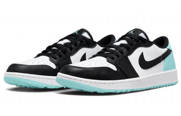 Nike Air Jordan 1 Low Tops Golf Copa Atletiske Sko Herre Svarte Blå