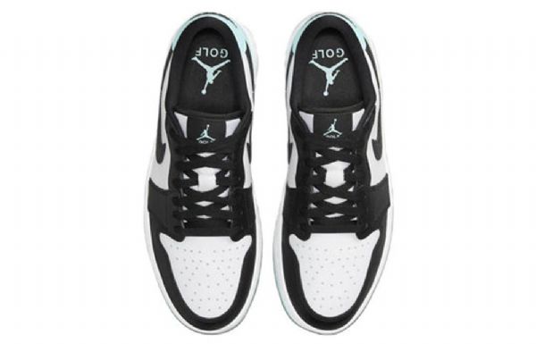 Nike Air Jordan 1 Low Tops Golf Copa Atletiske Sko Herre Svarte Blå