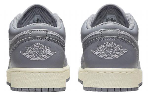 Nike Air Jordan 1 Low Tops Gs Basketsko Herre Grå