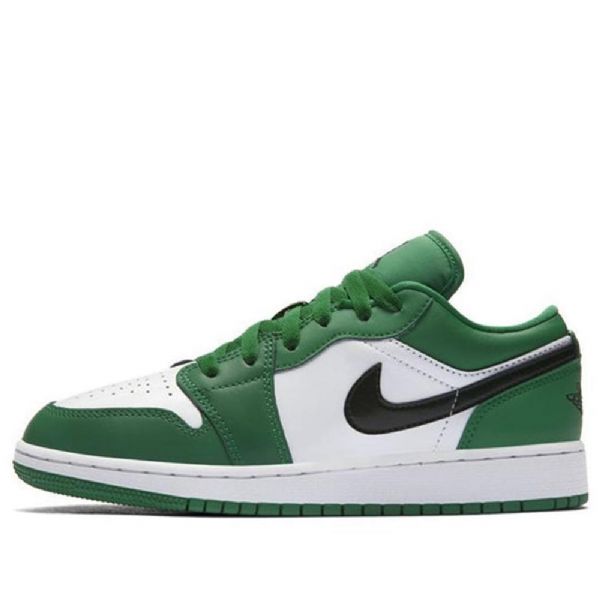 Nike Air Jordan 1 Low Tops Gs Basketsko Herre Grønn