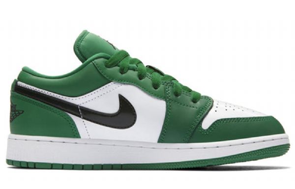 Nike Air Jordan 1 Low Tops Gs Basketsko Herre Grønn