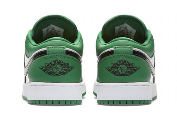 Nike Air Jordan 1 Low Tops Gs Basketsko Herre Grønn