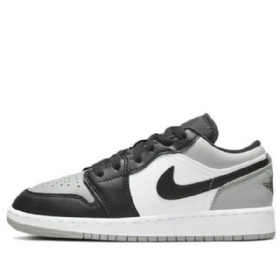 Nike Air Jordan 1 Low Tops Gs Basketsko Herre Lyse Grå