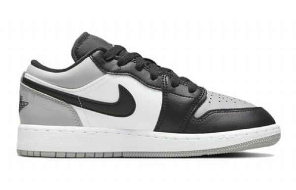 Nike Air Jordan 1 Low Tops Gs Basketsko Herre Lyse Grå