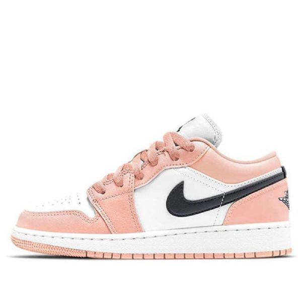 Nike Air Jordan 1 Low Tops Gs Basketsko Herre Lyse Rosa