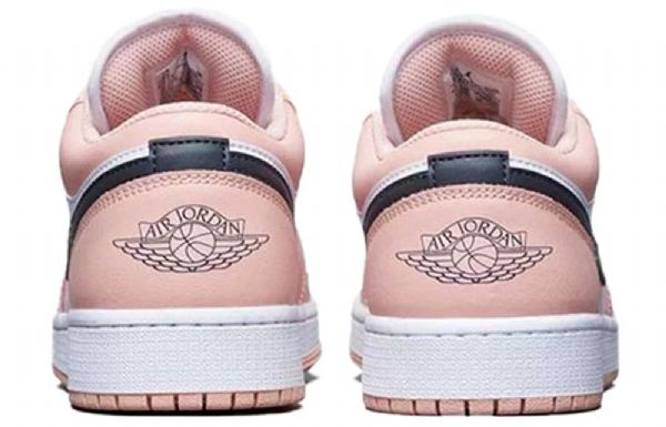 Nike Air Jordan 1 Low Tops Gs Basketsko Herre Lyse Rosa