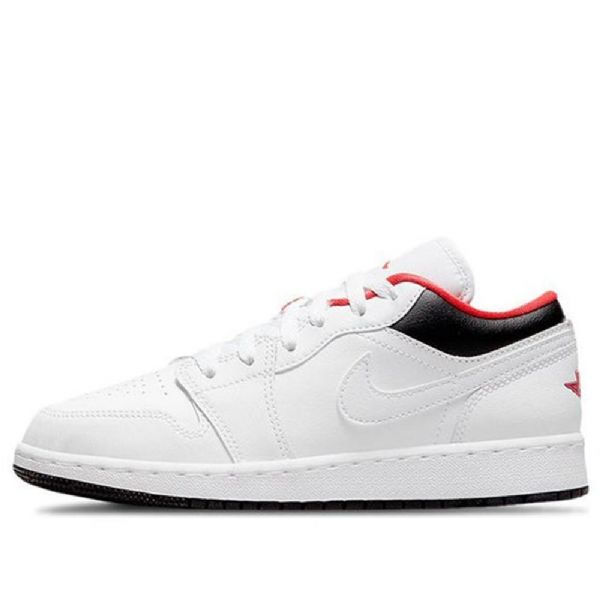 Nike Air Jordan 1 Low Tops Gs Basketsko Herre Rød Hvite