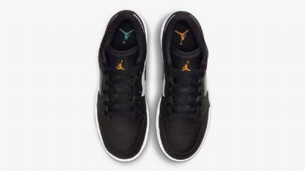 Nike Air Jordan 1 Low Tops Gs Hologram Sko Herre Svarte