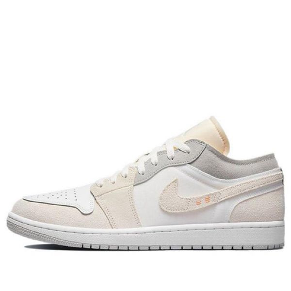 Nike Air Jordan 1 Low Tops Inside Out Retro Basketball Shoes Herre Hvite